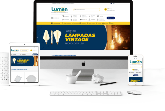 LUMEN - Iluminação e acabamentos elétricos